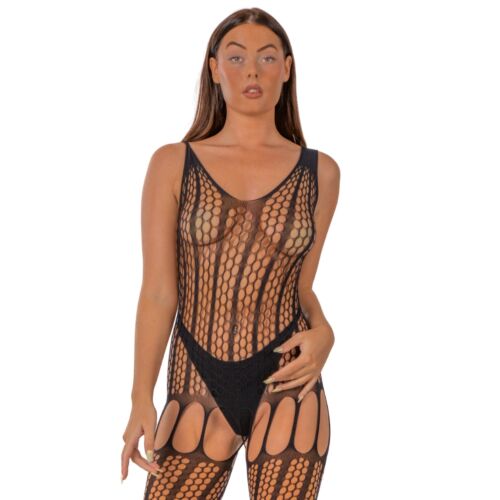Bodystocking Lace by LJ Crochet with Up Back