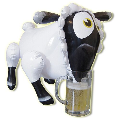 Inflatable Sheep Naughty Originals Lady Bah Bah Gag Gift