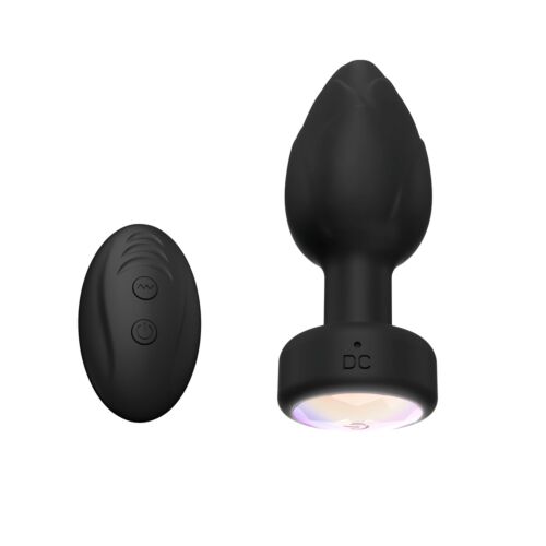 Butt Plug Toosh Remote Controlled Light Up Vibrating
