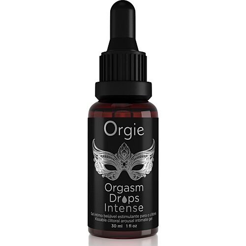 Intimate Gel Orgie ORGASM DROPS INTENSE Kissable Sensation