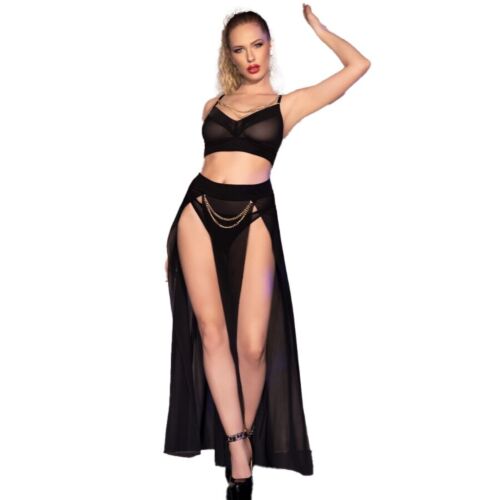 Lingerie Set CHILIROSE CR 4672 with Chains