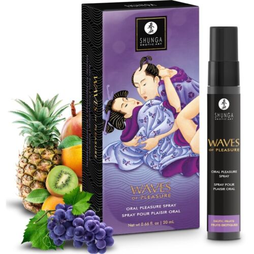 SHUNGA Oral Seductive Spray Exotic Fruits 20ml - Enhance Sensations