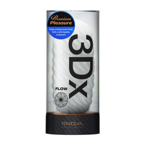 Masturbator Tenga 3DX Flow with Dynamic Waves
