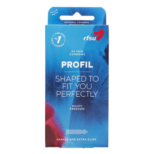 RFSU Profil 10-Pack Anatomical Condoms