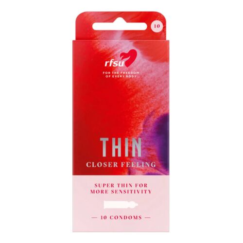 RFSU Thin Extra-Thin Condoms 10 Pack