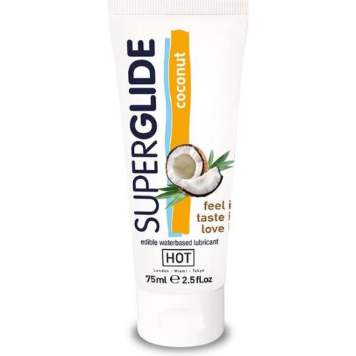Edible Lubricant HOT Superglide Coconut 75ml