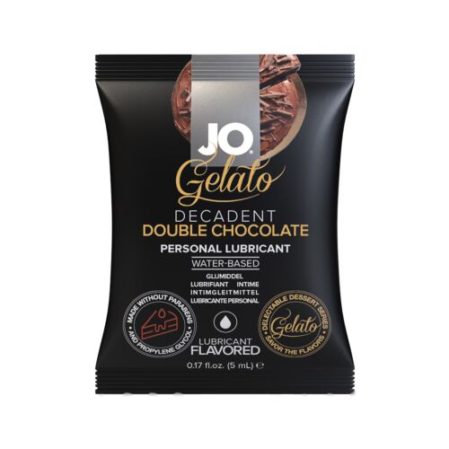 System JO Gelato Double Chocolate Lubricant Sachet
