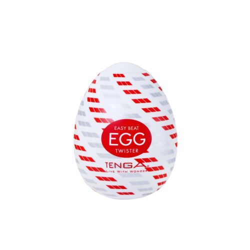 Masturbator Tenga EGG Twister with Spiralling Textures