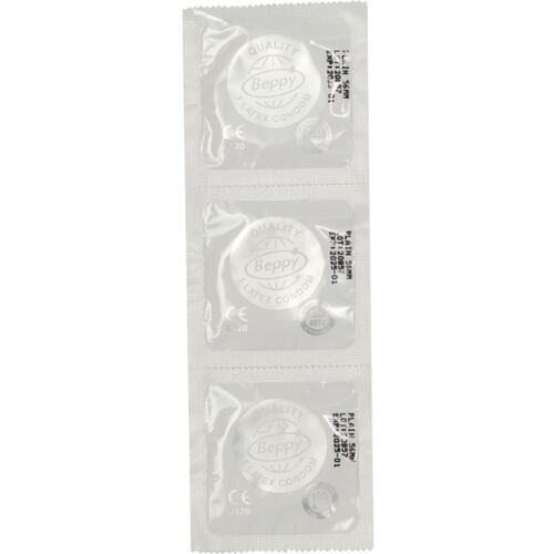 Beppy Natural Condoms - 72 Units, Perfect Fit