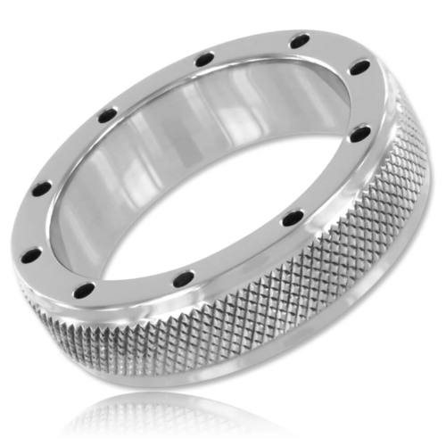 Cock Ring METAL HARD 45mm with Temperature Regulation