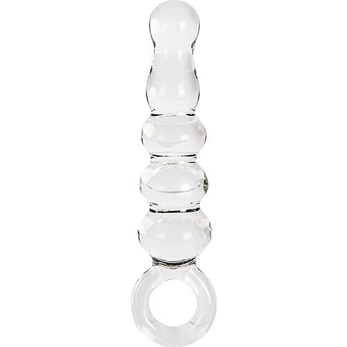 Dildo S Pleasures Crystal SOLARIS with Bead Design