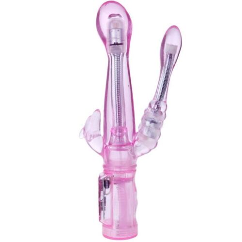 Vibrator BAILE FLEXIBLE VIBRATOR WITH ANAL STIMULATOR