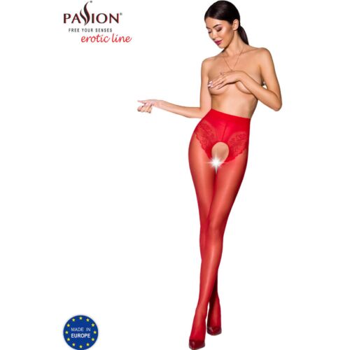 Tights Passion Woman Tiopen 006 with Unusual Cut