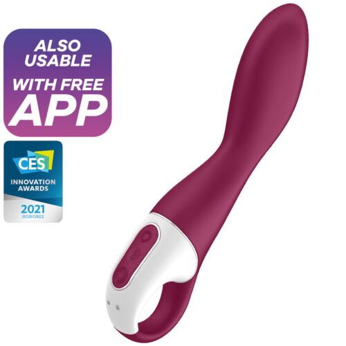 Satisfyer Heated Thrill G-Spot Vibrator with Heating Function