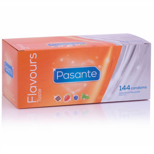 Flavoured Condoms Pasante 144 Units - Delicious Variety