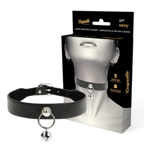 Bondage Accessory Coquette Chic Desire Vegan Leather Collar