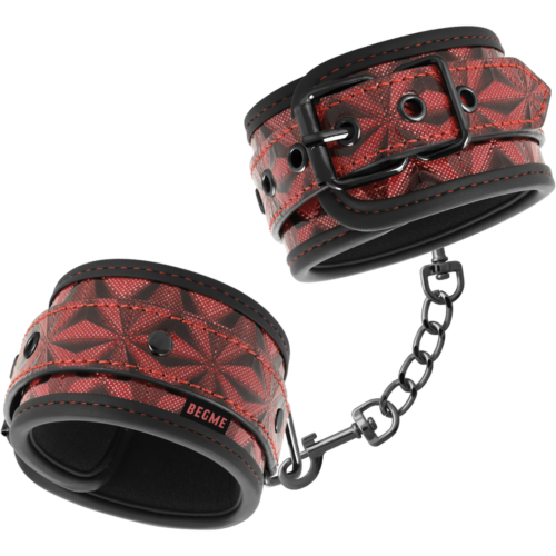 Handcuffs BEGME RED EDITION with Neoprene Lining