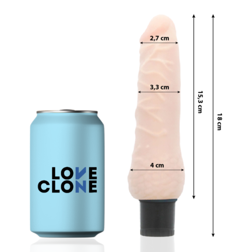 Vibrator LOVECLONE Sven Self Lubrication 18.5cm
