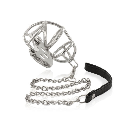 Chastity Ring Metal Hard with Strap for Total Submission