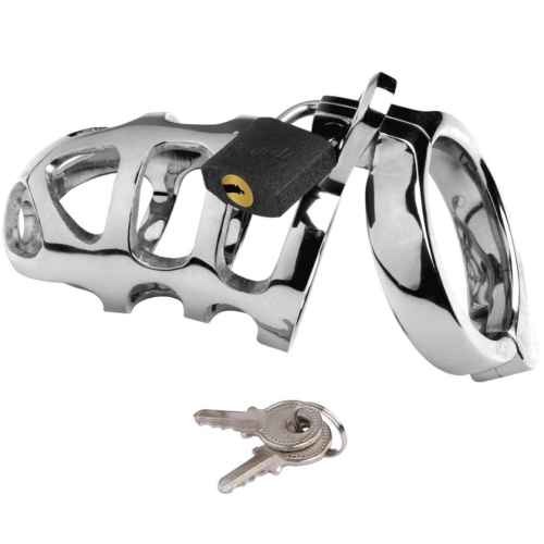 Metal Cage Ring Metal Hard | Chastity Control Device