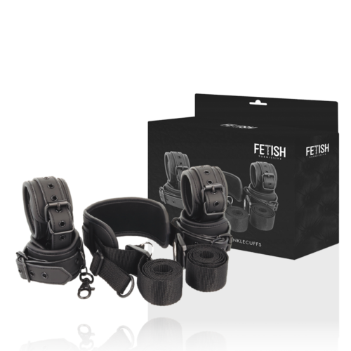Restraint Set Fetish Submissive Master Position with Cuffs