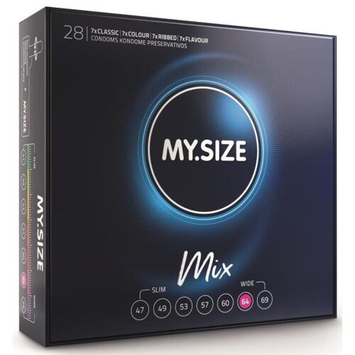 Condoms MY SIZE MIX 64mm in Assorted Variations