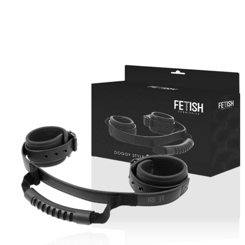 Fetish Submissive Handcuffs with Neoprene Lining