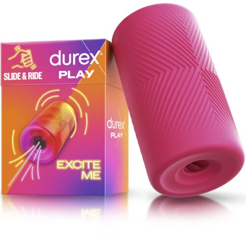 Masturbator DUREX Slide & Ride with textured sleeve
