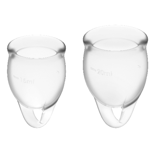 Menstrual Cup Satisfyer Feel Confident Set 15 + 20 ml