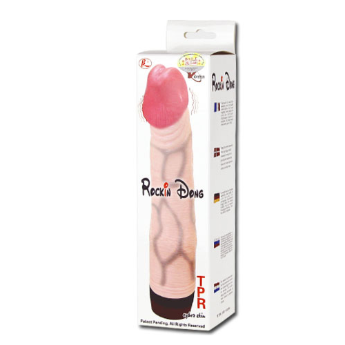 Dildo BAILE Rockin Dong with Realistic Texture and Vibrations