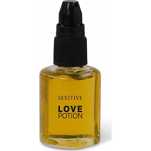 SEXITIVE Love Potion Champagne & Raspberry Massage Oil