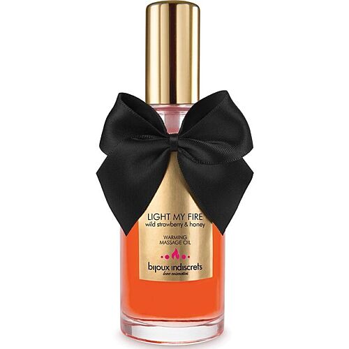 Bijoux Indiscrets Warming Strawberry Massage Oil