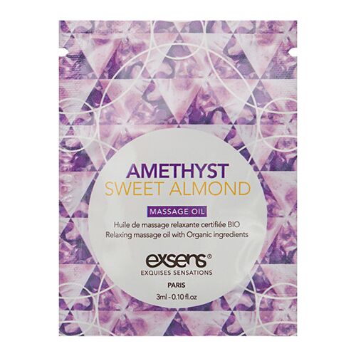 Exsens Amethyst Sweet Almond Massage Oil 3ml