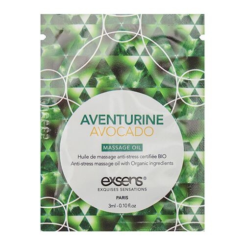 Exsens Aventurine Avocado Massage Oil 3ml
