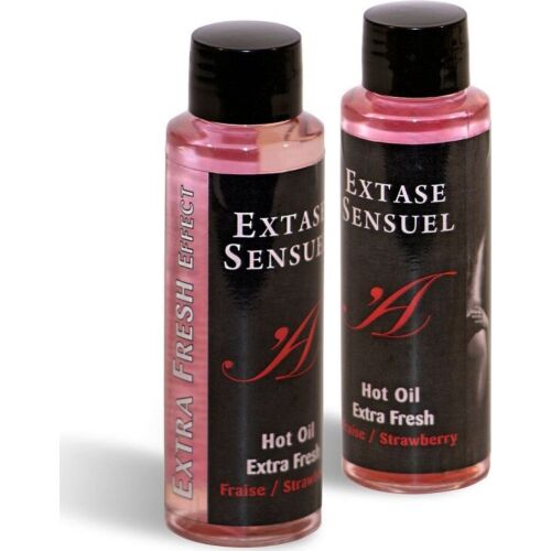 Massage Oil Extase Sensual Extra Fresh Strawberry 100ml