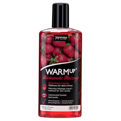 Massage Oil JOYDIVISION WARMUP Strawberry 150ml