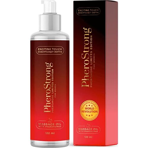PheroStrong Limited Edition Massage Oil with Pheromones