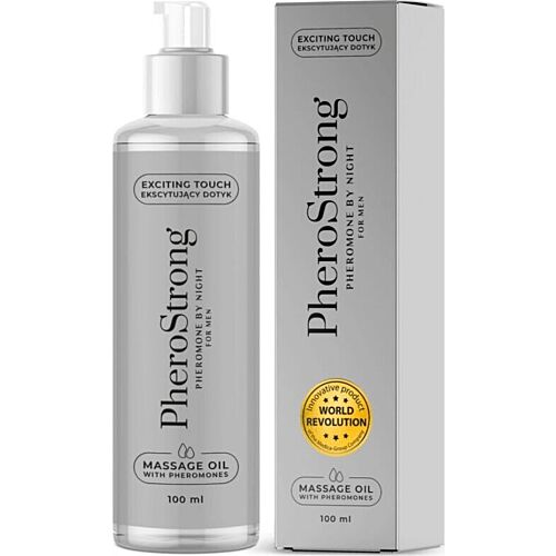 Massage Oil PheroStrong By Night with Pheromones