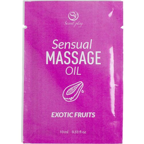 Massage Oil Secretplay Exotic Fruits 10ml for Sensual Relaxation