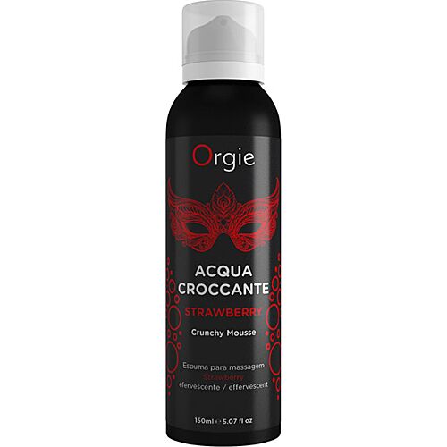Moisturising Foam Orgie Acqua Crocante Strawberry with Aroma