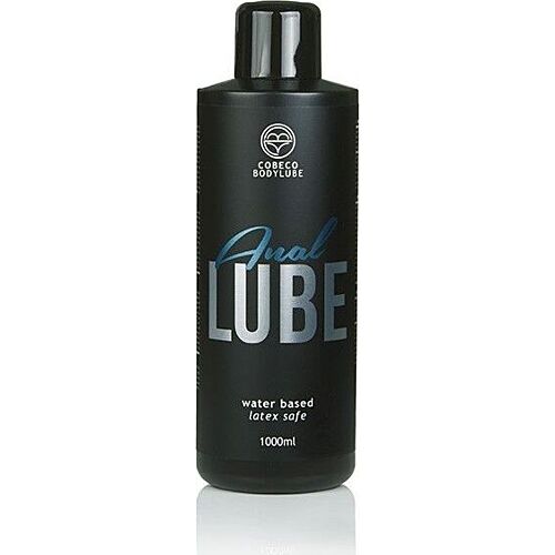 Cobeco Anal Lubricant 1000ml - Thick Water-Based Formula