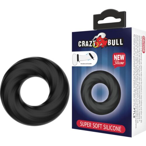 Ring Crazy Bull Spiral Silicone for Delayed Pleasure