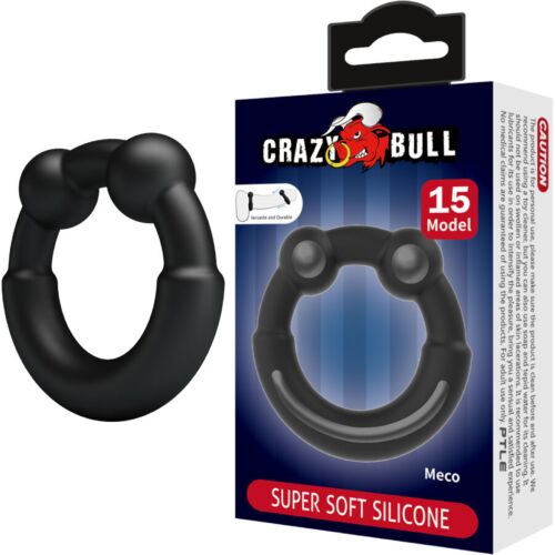 Silicone Ring Crazy Bull Model 15 with Adjustable Fit
