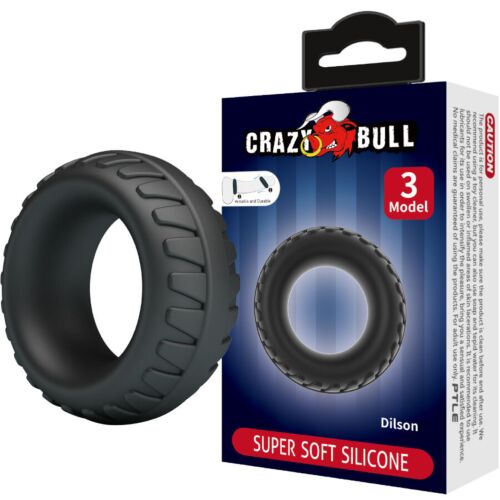 Silicone Ring Crazy Bull Dilson Model 3 with Ergonomic Design