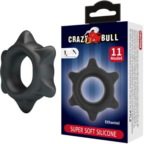 Silicone Ring Crazy Bull Ethaniel Model 11 for Male Pleasure