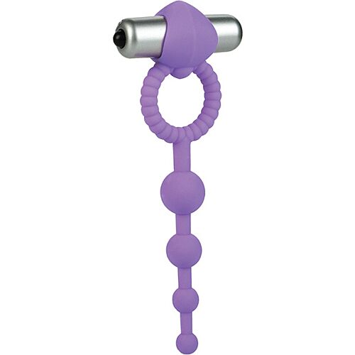L'Amour Silicone Beaded Vibro Ring by Calexotics