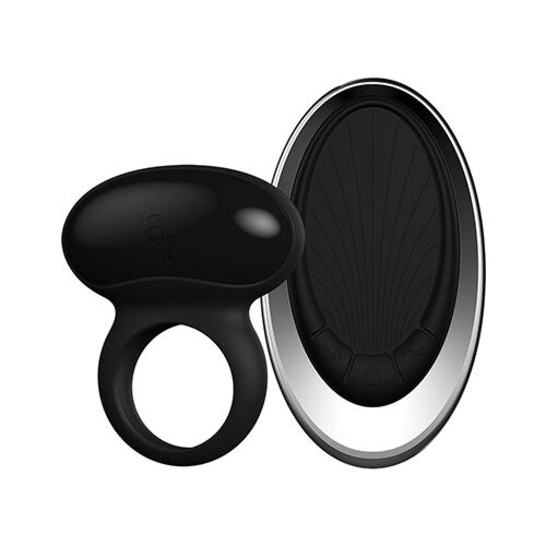 Cock ring vibrator L'Amourose CLARK + BLACK