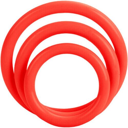 Ring Set CALEXOTICS Tri-Rings for Enhanced Erections