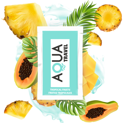 Aqua Travel Tropical Fruits Flavour Lubricant 6ml