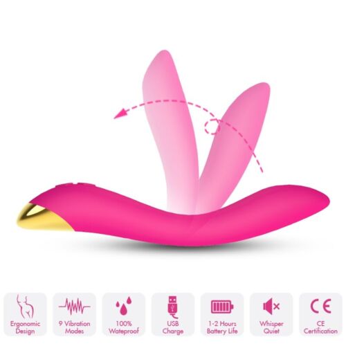 Rotating Vibrator ARMONY Flamingo with G-spot Design